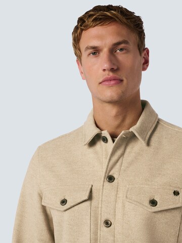 No Excess Comfort Fit Skjorta i beige