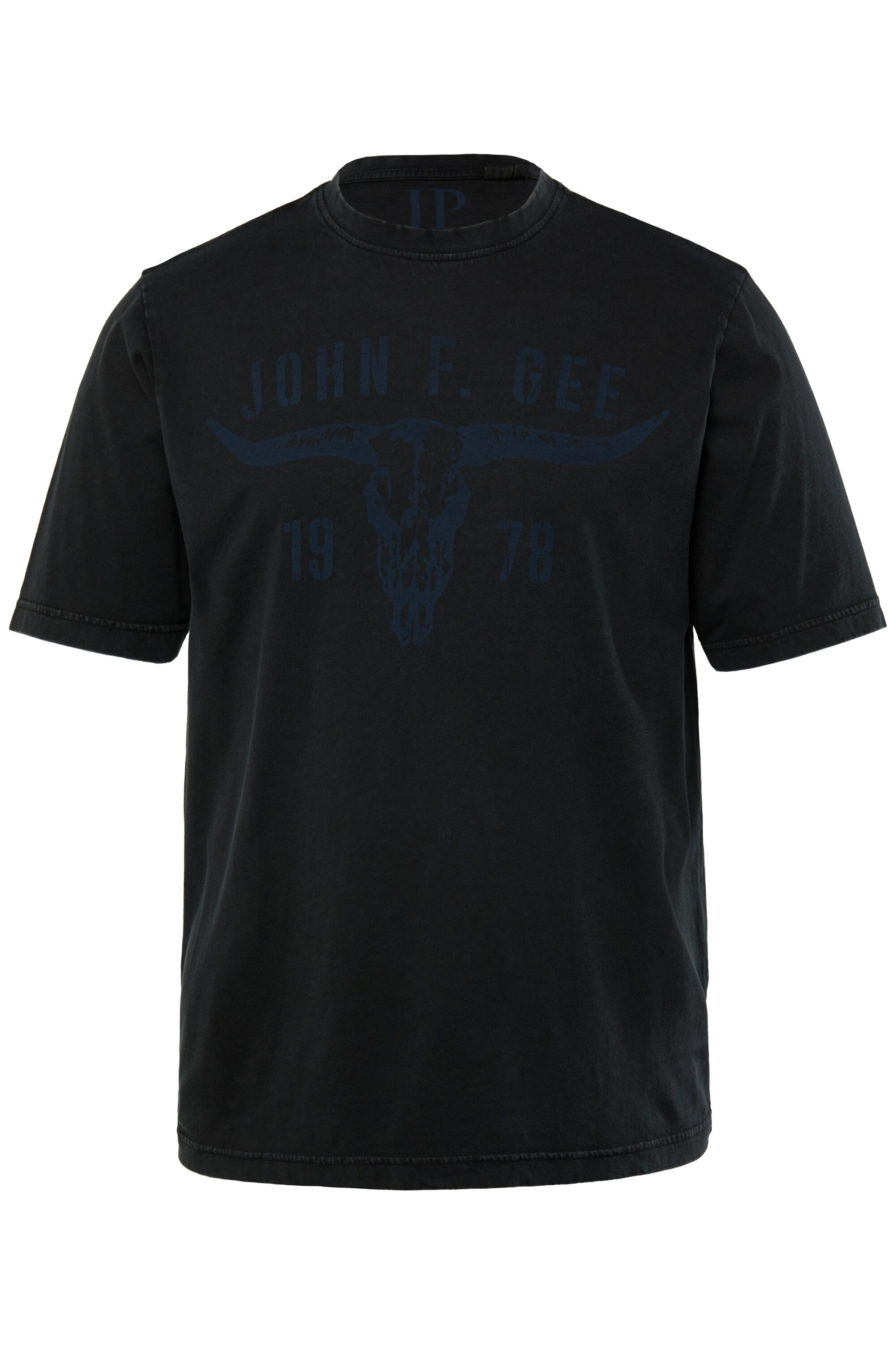 JP1880 T-Shirt in Schwarz: Vorderseite