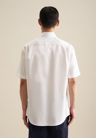 SEIDENSTICKER Comfort fit Zakelijk overhemd 'SMART ESSENTIALS' in Wit