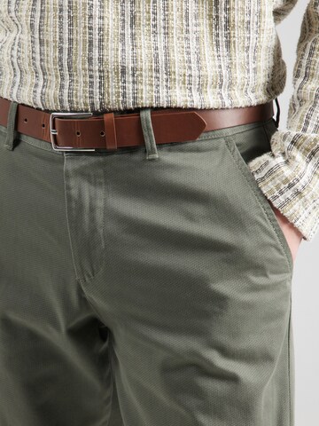 JACK & JONES Slimfit Chinosy 'JPSTMARCO JJLEGACY' w kolorze zielony