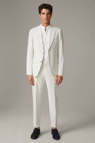 STRELLSON Slimfit Anzug 'Ayres-Luc' in Weiß