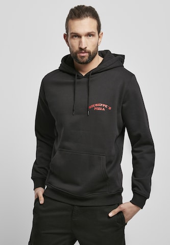 MT Men Sweatshirt 'Giuseppe's Pizzeria' in Schwarz: Vorderseite