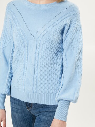 Influencer Pullover in Blau