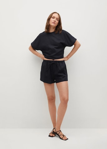 MANGO Regular Shorts 'Cris' in Schwarz