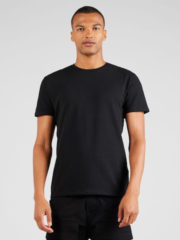 T-Shirt 'Antiqua' Bruun & Stengade en noir : devant