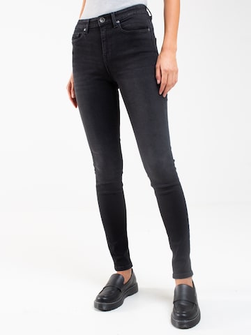 BIG STAR Slimfit Jeans 'ARIANA' in Grijs: voorkant