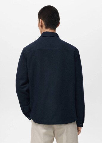 MANGO MAN Between-Season Jacket 'Margon' in Blue