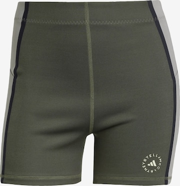 ADIDAS BY STELLA MCCARTNEYSkinny Sportske hlače 'Short' - siva boja: prednji dio