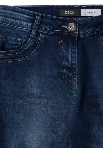 CECIL Slimfit Jeans in Blau