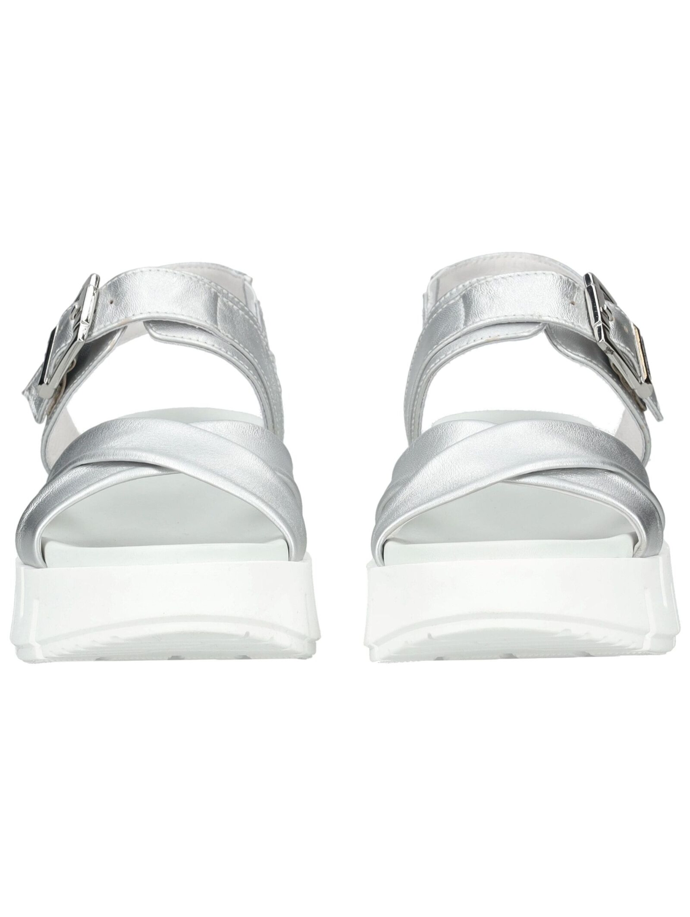 Nero Giardini Sandals in Silver