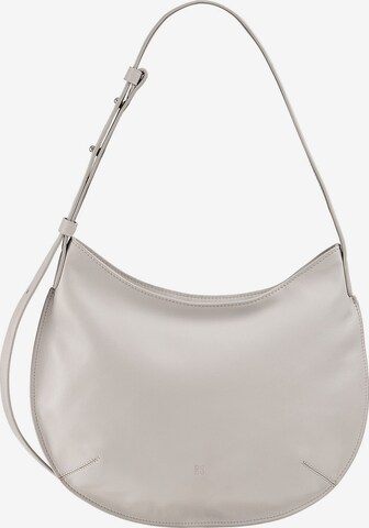 DuDu Shoulder Bag 'Hispani' in White: front