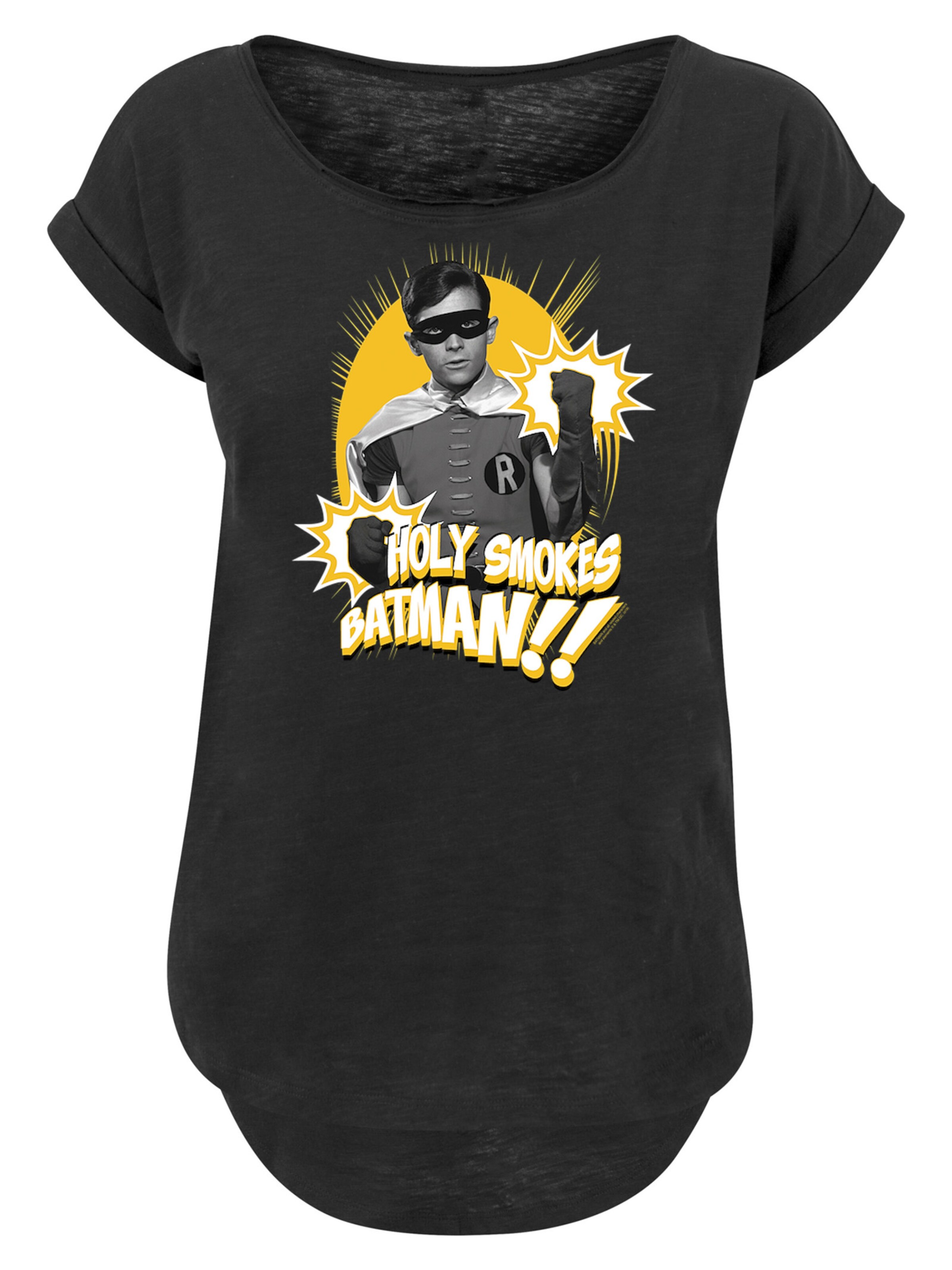 F4NT4STIC Shirt in Zwart: voorkant