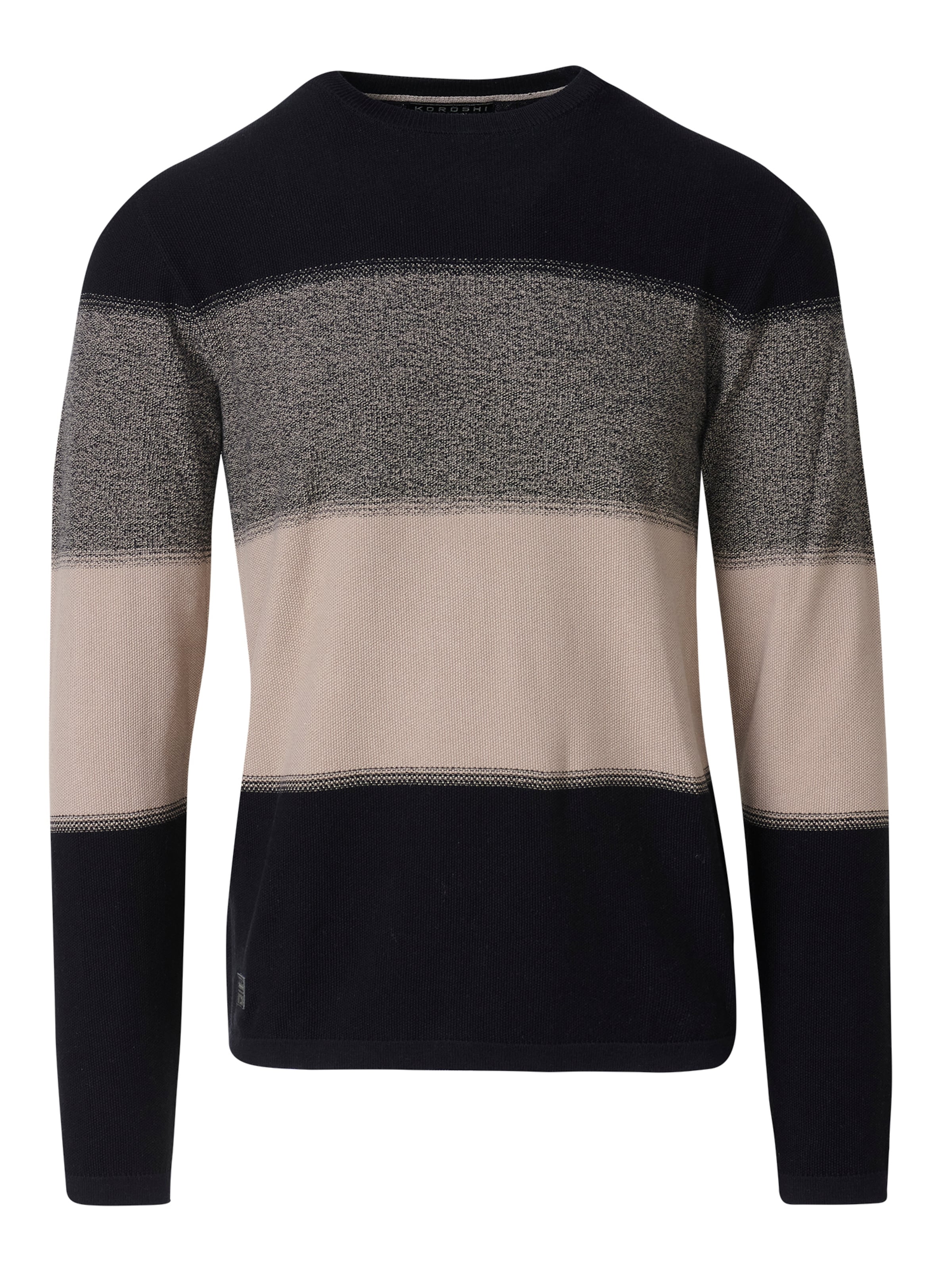 KOROSHI Trui in Zwart: voorkant