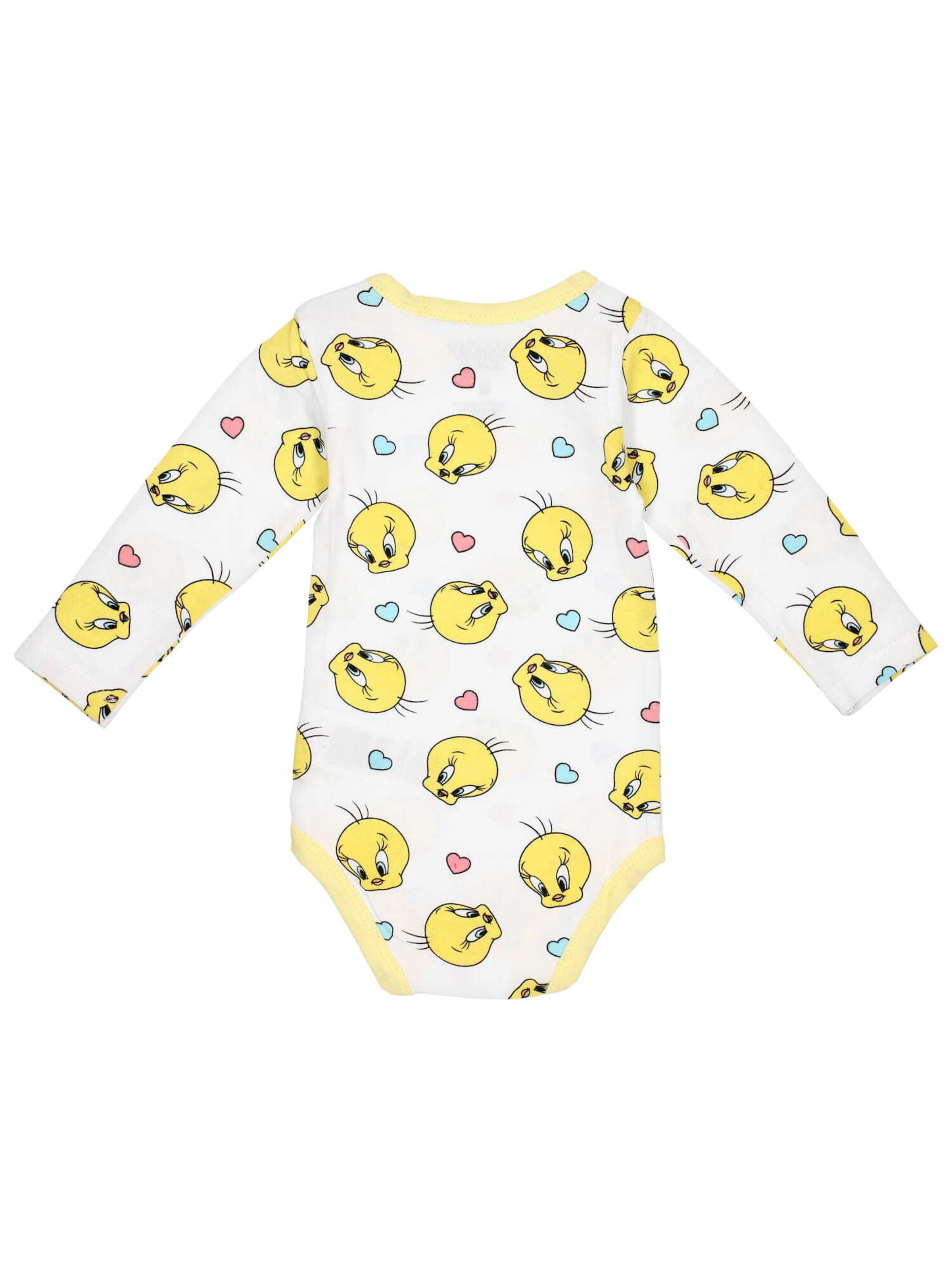 Warner Bros Rompertje/body in Wit