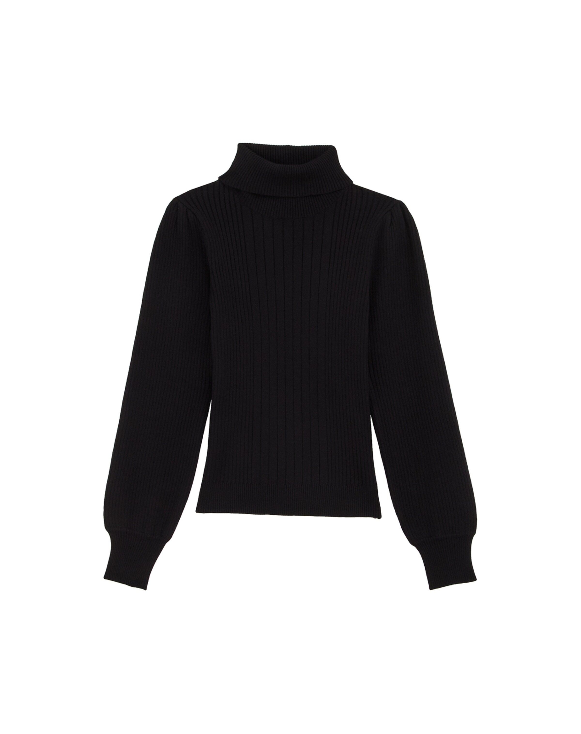 WE Fashion Sweater in Black: front