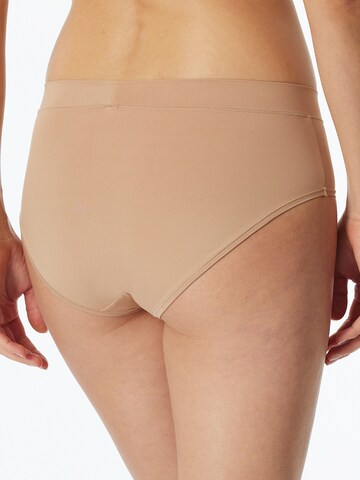 SCHIESSER Broekje ' Retro Pants Unique Micro ' in Beige