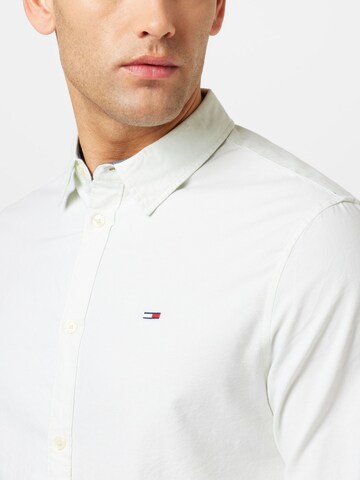 TOMMY HILFIGER Button Up Shirt in White