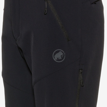 MAMMUT Regular Outdoor Pants in Black