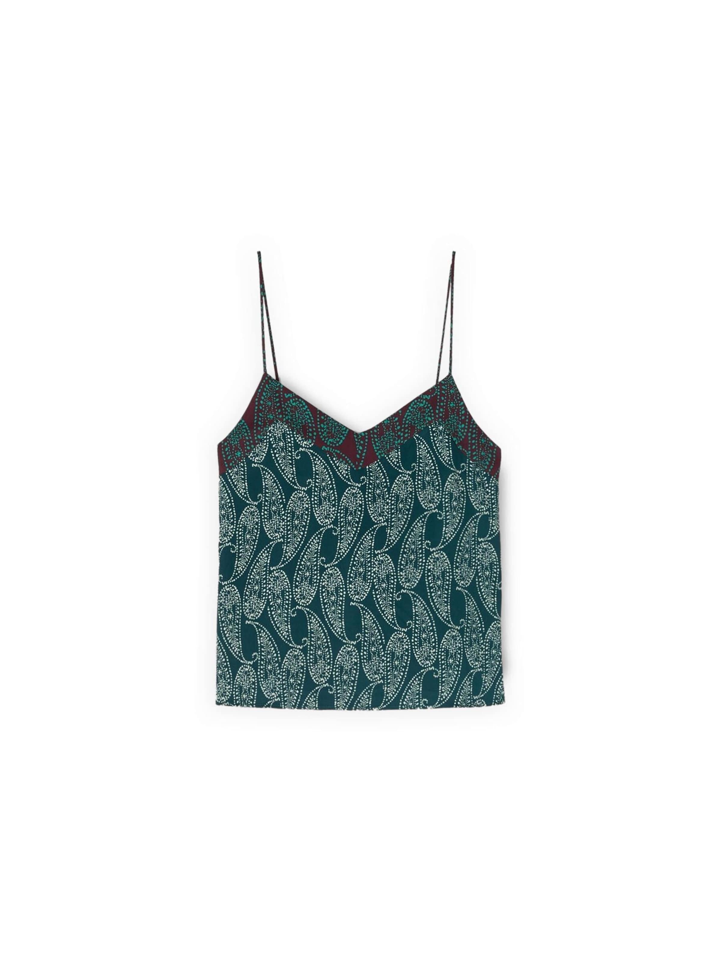 MOTIVI Top in Groen: voorkant