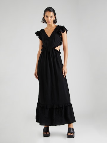 VILA Letní šaty 'CANDY' – černá: přední strana