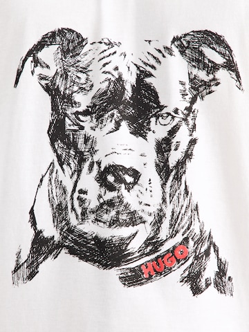T-Shirt 'Dubrox' HUGO en beige