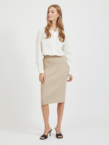 Gonna 'Viril' di VILA in beige