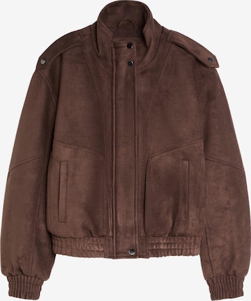 Bershka Jacke in Braun: Vorderseite