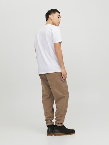 JACK & JONES T-Shirt 'JJECorp' in Weiß