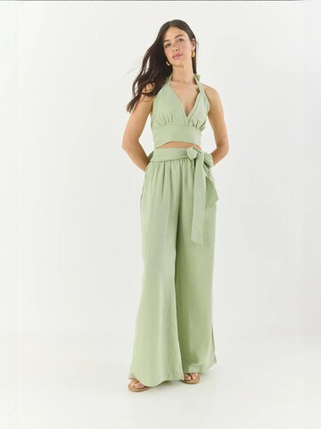 Bianco Lucci Broekpak in Groen