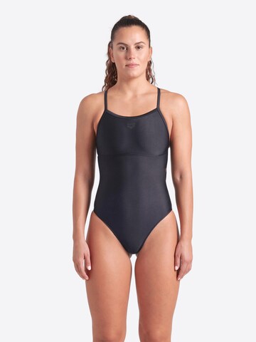 ARENA Bralette Sports swimsuit 'LIGHTDROP' in Black: front