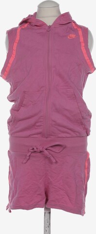 NIKE Jumpsuit in XS in Pink: front