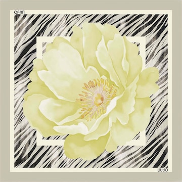 Foulard 'ECS FOULARD FLOWERS 70X70 2A6053 T2745' di Liu Jo in grigio: frontale