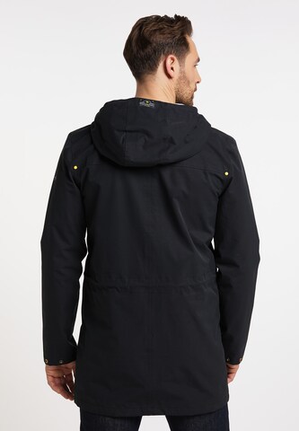 Schmuddelwedda Between-seasons parka in Black