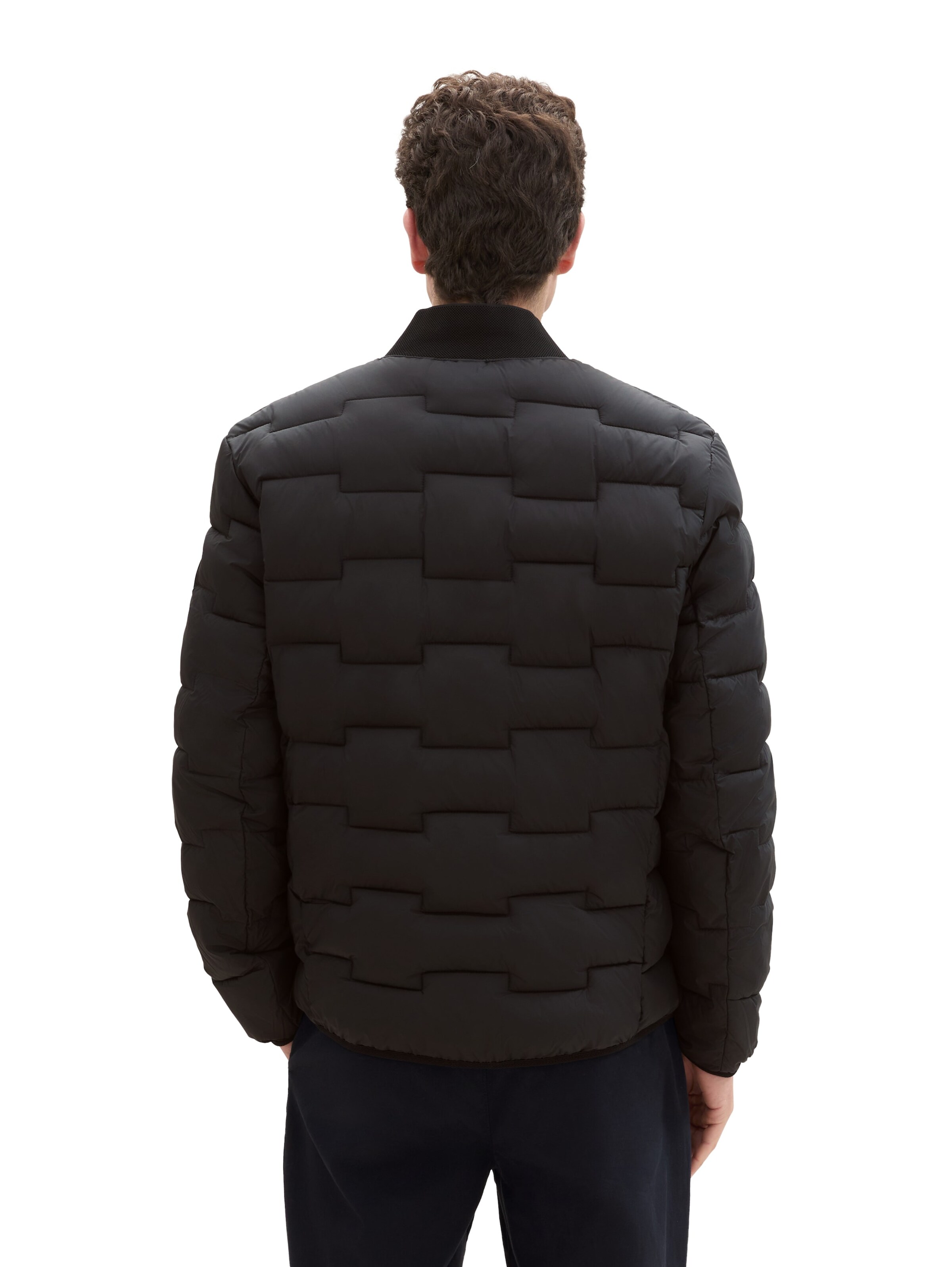 TOM TAILOR Jacke in Schwarz