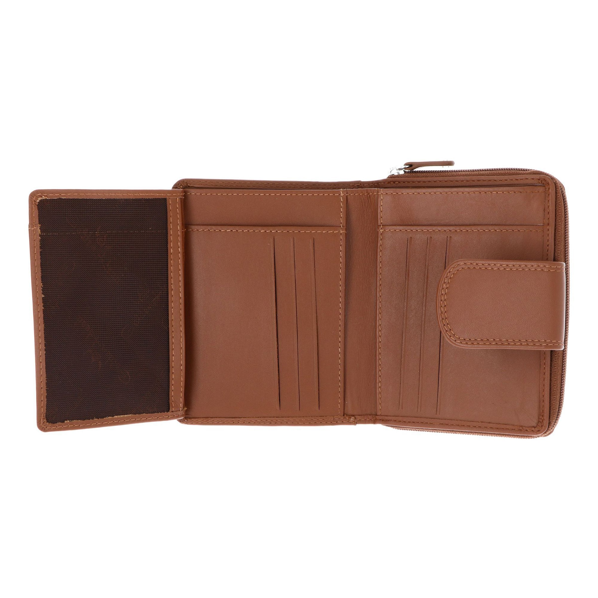 Porte-monnaies 'Polo' GOLDEN HEAD en marron