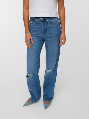 VERO MODA regular Jeans 'VMTESSA' i blå