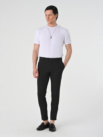 Coupe slim Pantalon Antioch en gris