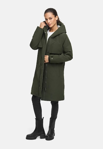Cappotto invernale 'Domingaa 14' di NAVAHOO in verde: frontale