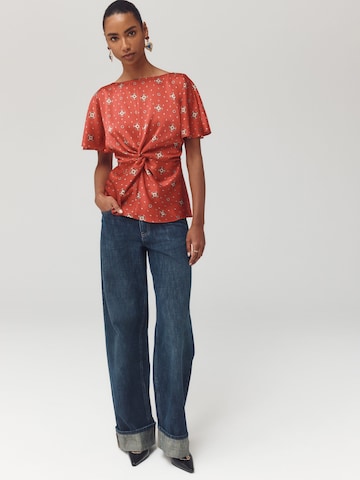 Next Bluse i rød