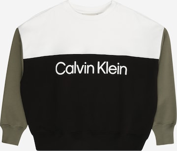 juoda Calvin Klein Jeans Megztinis be užsegimo: priekis