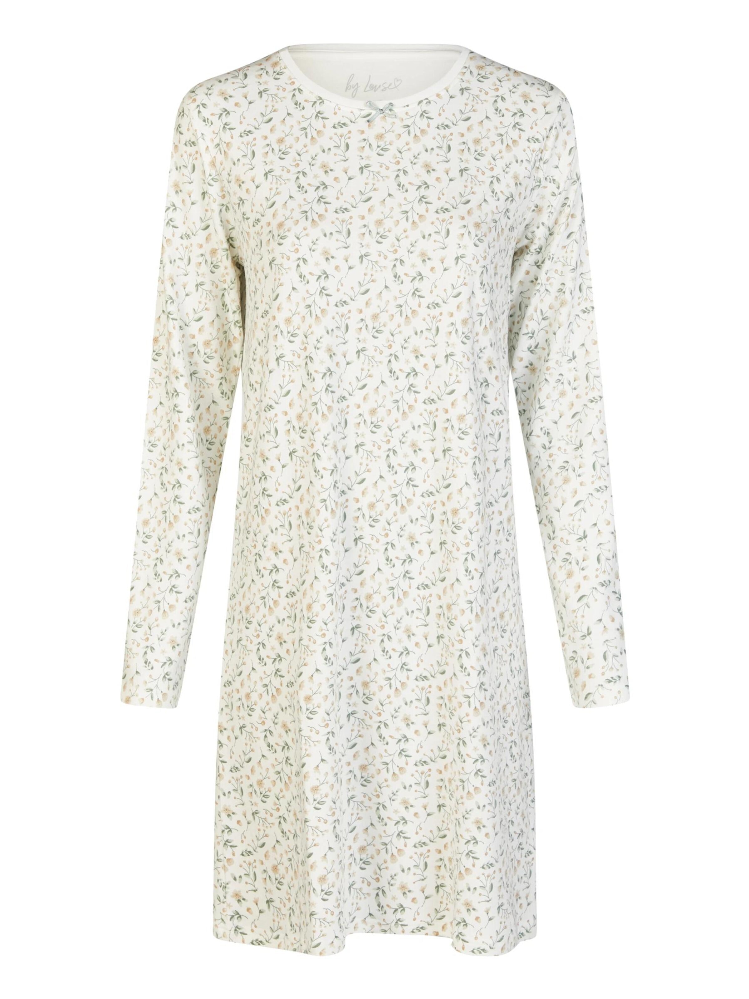 By Louise Nightgown in White: front