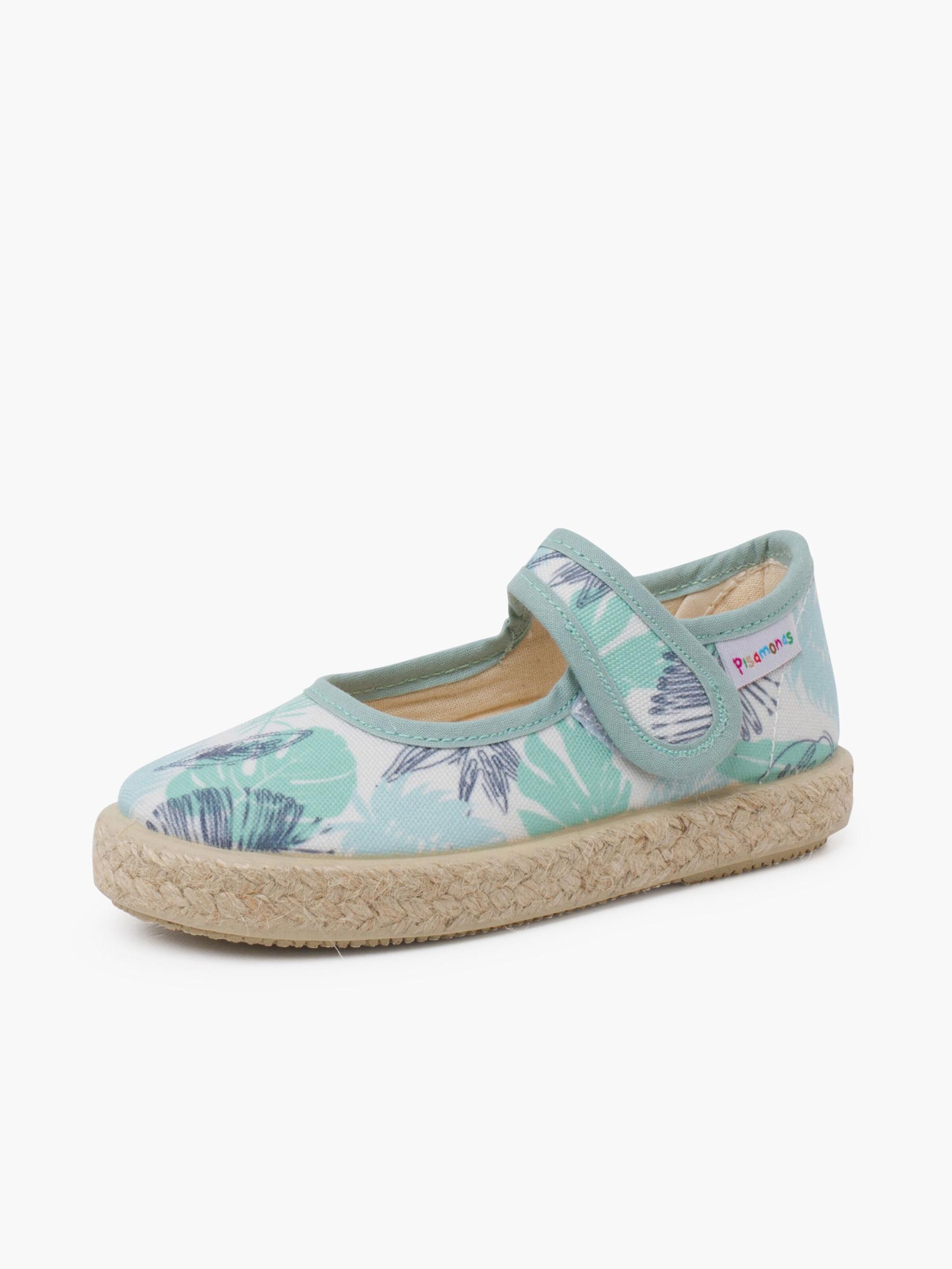 Pisamonas Ballerina's in Blauw: voorkant