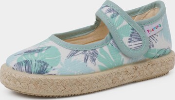 Pisamonas Ballerina's in Blauw: voorkant