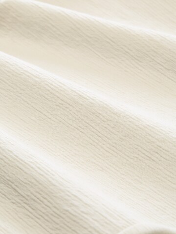 Loosefit Pantalon TOM TAILOR en blanc