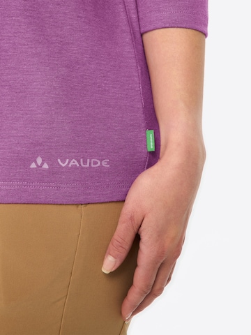 VAUDE Functioneel shirt 'Neyland' in Lila