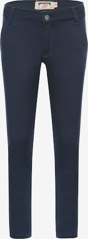 Coupe slim Pantalon BLUE EFFECT en bleu : devant