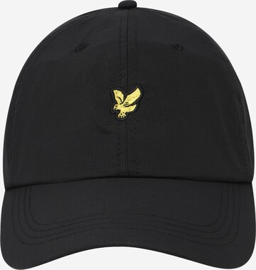 Lyle & Scott Cap 'Ripstop' in Schwarz