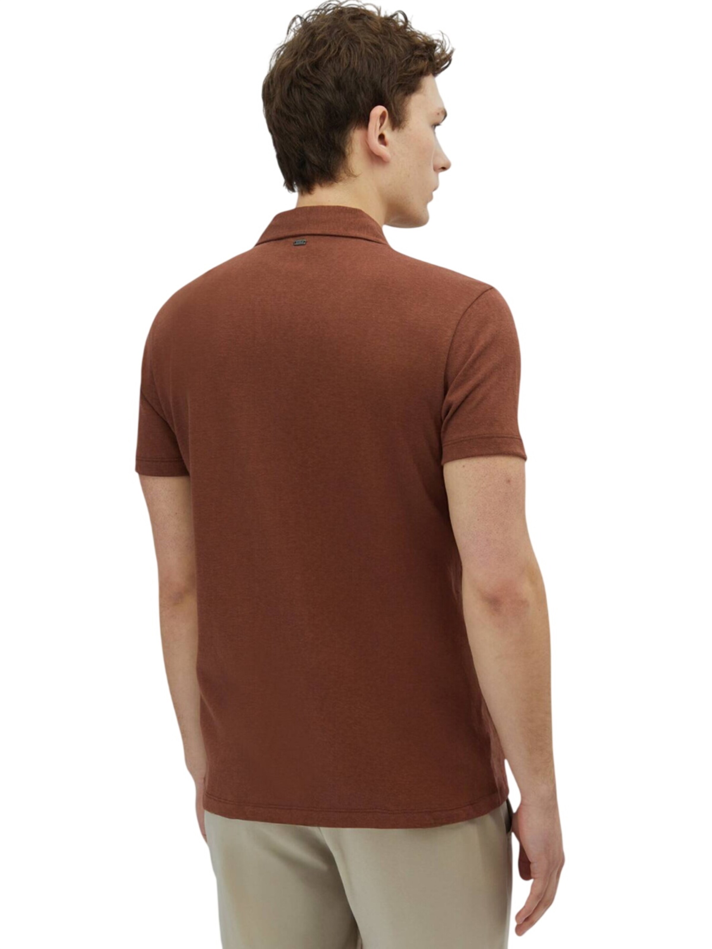 KİP Regular fit Overhemd in Bruin