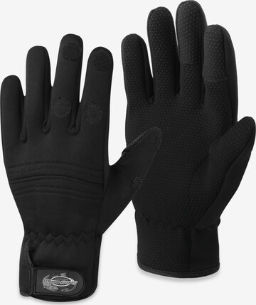 normani Athletic Gloves 'Tarpune' in Black: front