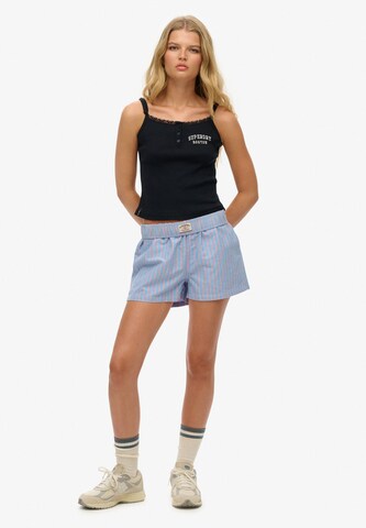 Regular Pantalon Superdry en bleu